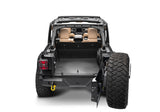 BedRug 18-23 Jeep Wrangler JL BedTred 4 Door 6 PC Rear Kit w/ Gap Hider - BTJL18R4GH