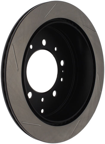 StopTech Power Slot 08-09 Lexus LX450/470/570 / 07-09 Toyota Tundra Slotted Left Rear Rotor - 126.44157SL