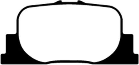 EBC 00-01 Lexus ES300 3.0 Greenstuff Rear Brake Pads - DP21456