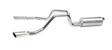 Gibson 99-05 Chevrolet Silverado 1500 Base 4.3L 2.5in Cat-Back Dual Split Exhaust - Aluminized - 5543