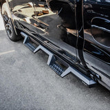 Westin 19-20 Chevrolet Silverado / GMC Sierra 1500 Double Cab HDX Drop Nerf Step Bars - Textured Blk - 56-14125