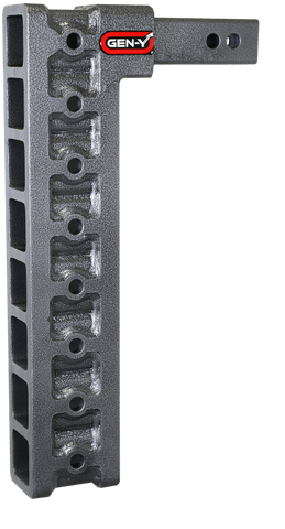 Gen-Y Mega Duty 2in Shank 17.5in Drop 1.5K TW 10K Hitch w/GH-0100 Stabilizer Kit - GH-308