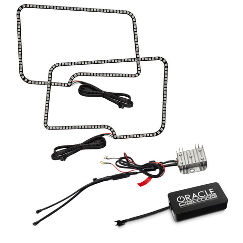 Oracle 09-14 Ford F150/Raptor Dynamic Headlight Halo Kit - ColorSHIFT - Dynamic - 2300-332