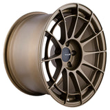 Enkei NT03RR 18x10.5 5x114.3 15mm Offset 75mm Bore Titanium Gold Wheel - 512-8105-6515GG