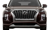 AVS 20+ Hyundai Palisade Aeroskin Hood Protector - Chrome - 622159