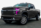 Oracle 2021 Chevy Silverado HD 2500/3500 RGB+W Headlight DRL Upgrade Kit ColorSHIFT 2 - 1452-333