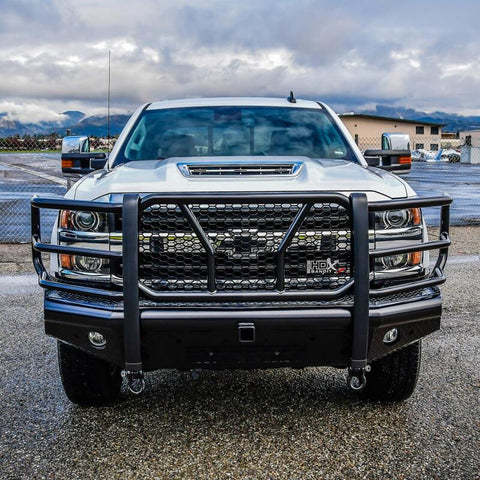 Westin/HDX Bandit 15-19 Chevrolet Silverado 2500/3500 Front Bumper - Black - 58-31155