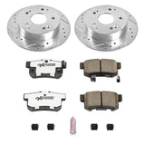 Power Stop 97-01 Acura Integra Rear Z26 Street Warrior Brake Kit - K2270-26