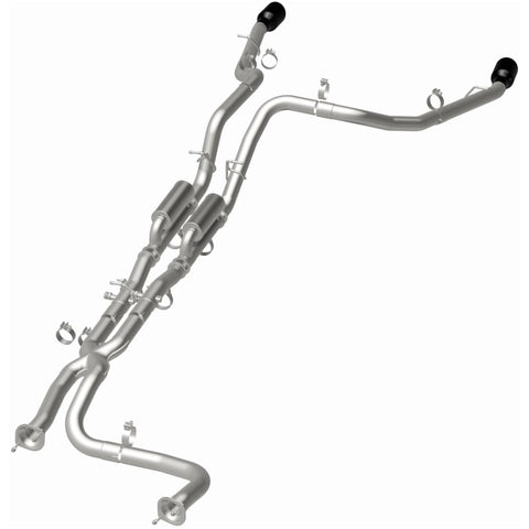 MagnaFlow 2025 Ram 1500 RHO SPEQ Series Black Chrome Cat-Back Performance Exhaust System - 19704
