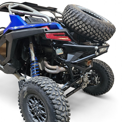 Elektric Offroad 2022+ Polaris Rzr Pro R Amp Rear Tire Rack Bumper Combo - RRB610030