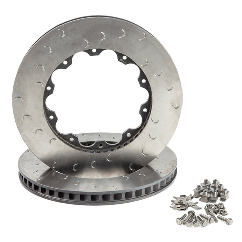 Alcon Nissan R35 GT-R Gen 1 380X34mm Rotor Ring Kit - Front Left - DKF2222X756C24L
