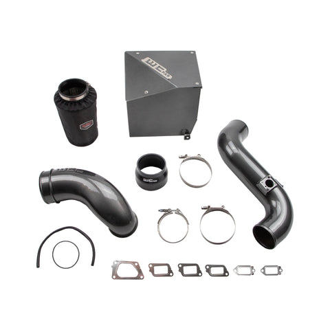Wehrli 11-16 Duramax LML Stage 2 4in. Intake Kit - Bengal Red - WCF100304-BR