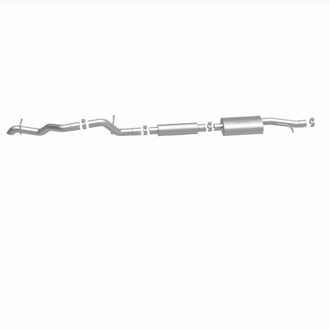 MagnaFlow 12-18 Jeep Wrangler 2.5in Overland Series Cat-Back Exhaust - 19539