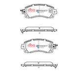 DBA 19-22 Subaru Forester (w/Sport Brakes) Front SSEV Street Series Brake Pads - DB15042SSEV
