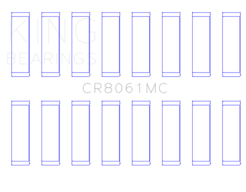 King Engine Bearings Toyota 3UR-FE Connecting Rod Bearing Set - CR8061MC