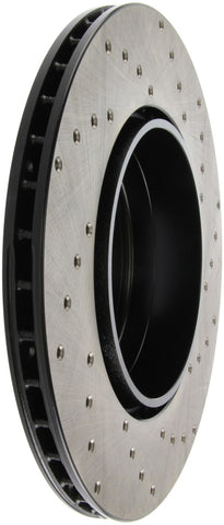 StopTech 11-13 BMW 550i Rear Right Drilled Sport Brake Rotor - 128.34133R