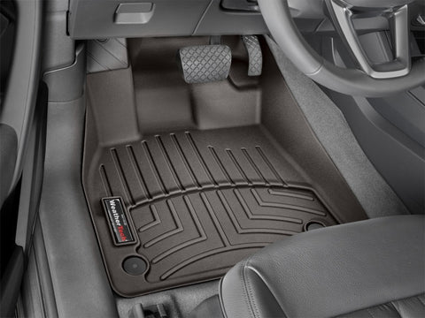 WeatherTech 2018+ Audi Q5 Front FloorLiners - Cocoa - 4711461