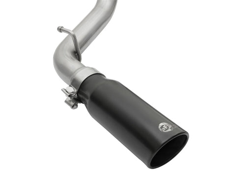 aFe MACHForce XP Cat Back SS Exhausts Black Tips 05-12 Toyota Tacoma L4-2.7L - 49-46031-B