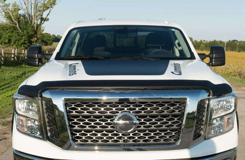 EGR 16+ Nissan Titan XD Superguard Hood Shield - Matte - 305905