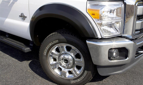 Lund 07-13 Chevy Silverado 1500 Ex-Extrawide Smooth Elite Series Fender Flares - Black (4 Pc.) - EX106S