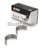 King Engine Bearings Mercedes-Benz OM 651.930 DOHC (Size 0.5) Main Bearing Set - MB1284SV0.5