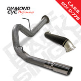 Diamond Eye KIT 4in DPF-BACK Single w/ TDP SS 07.5-10 Chevy/GMC 6.6L Duramax 2500/3500 - K4129S