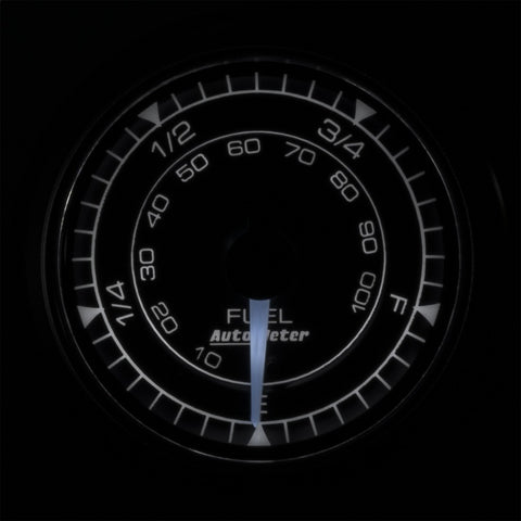 Autometer Chrono 2-1/16in 0-280 Ohm Programmable Fuel Level Gauge - 8110
