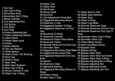 King Shocks Mounting Rubber Assembly - 25053-401