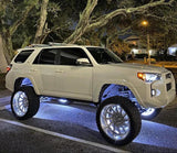 Oracle LED Illuminated Wheel Rings - Double LED - White - 4228-001