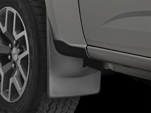 WeatherTech 2015 Chevrolet Colorado w/o Fender Flares No Drill Front Mudflaps - 110049