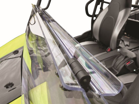 QuadBoss 16-22 Kawasaki KRF800 Teryx Windbreak Folding Windshield - 375788