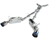 HKS 03-07 G35 Dual Hi-Power Titanium Tip Catback Exhaust - 32009-BN002