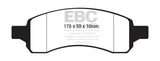 EBC 08+ Chevrolet Traverse 3.6 Greenstuff Front Brake Pads - DP61761/2