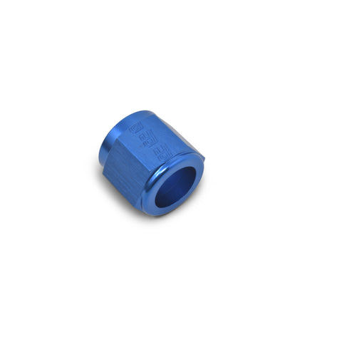 Russell Performance -6 AN Tube Nuts 3/8in dia. (Blue) (2 pcs.) - 660570