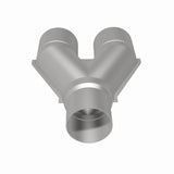 MagnaFlow Universal Trans Y-Pipe All SS 4inch (Dual) 3.5inch (Single) x 13inch (Overall) - 10800