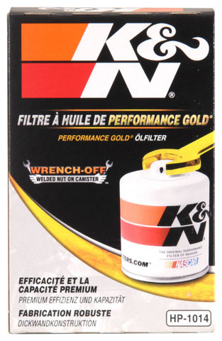 K&N Oil Filter OIL FILTER; AUTOMOTIVE - HP-1014