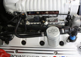 J&L 07-14 Ford Mustang GT500 Passenger Side Oil Separator 3.0 - Clear Anodized - 3012P-C