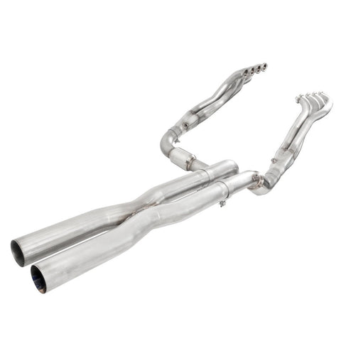 Stainless Works 2007-13 Chevy Silverado/GMC Sierra Headers 1-7/8in Primaries High-Flow Cats X-Pipe - CT07HCAT