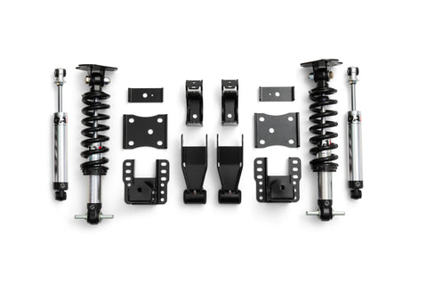 QA1 07-18 Chevrolet Silverado 1500 2WD 4-6in Lowering Kit - Single Adj. - LK01-GMT03