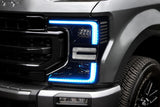 Oracle 2022 Ford F250/350 Super Duty Dynamic ColorSHIFT Headlight DRL Kit w/Switchback - 1449-332