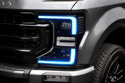 Oracle 2022 Ford F250/350 Super Duty Dynamic ColorSHIFT Headlight DRL Kit w/Switchback - 1449-332