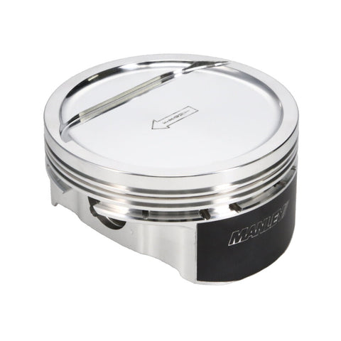 Manley Small Block Chevrolet LS Series 4.130in Bore 1.115in Comp -18cc Dish Piston Set -E/D - 596305CE-8