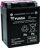 Yuasa YTX14AH-BS High Performance AGM 12-Volt Battery w/Bottle - YUAM62H4A