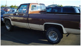 Bushwacker 73-91 Chevy Blazer Extend-A-Fender Style Flares 2pc - Black - 40001-01