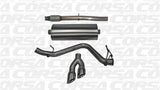 Corsa 14-19 GMC Sierra/Chevy Silv 1500 Crew Cab/Short Bed 5.3L V8 Polished Sport Single Side CB Exh - 14873