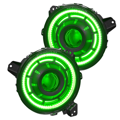 Oracle Oculus Bi-LED Projector Headlights for Jeep JL/Gladiator JT - w/o Controller - 5839-334