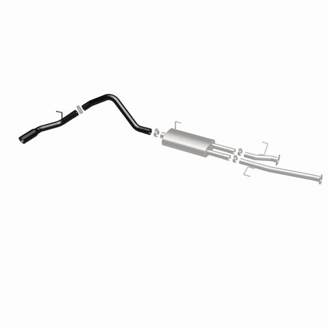 MagnaFlow Cat-Back Exhaust 14-16 Toyota Tundra V8 4.6/5.7L 3in SS Black Tips Single Side Exit - 15367