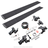 Go Rhino 19-23 Ram 1500 Quad Cab 4dr E-BOARD E1 Electric Running Board Kit - Bedliner Coating - 20430680T