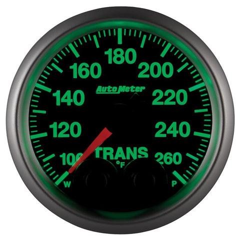 Autometer Elite 52mm 100-260 Degrees F Trans Temperature Peak and Warn Gauge w/ Electronic Control - 5658