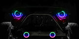 Oracle Jeep Wrangler JK/JL/JT High Performance W LED Fog Lights - w/o Controller - 5846-334